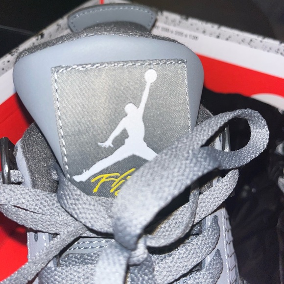 JORDAN 4 COOL GREY 10.5 - Picture 6 of 8